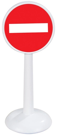 WOOPIE Zestaw Edukacyjny Mini Znaków Drogowych 16 el. + Samochodzik