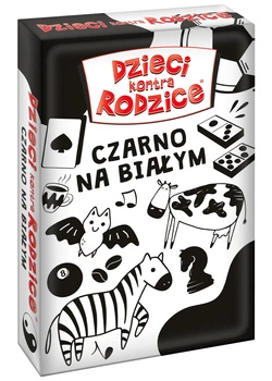 Gra Dzieci kontra Rodzice Czarno na białym