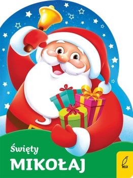 Święty mikołaj wykrojnik