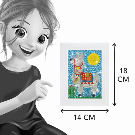 Mozaiki z kryształków - LAMA DP003