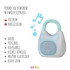 Alilo Pocket Bunny K1 - Odtwarzacz MP3 z Bluetooth - niebieski