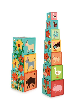 Scratch, Piramida edukacyjna FARMA 2 (10 elementów)