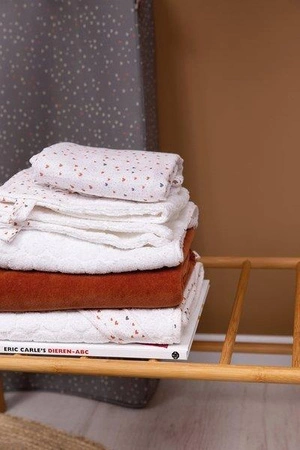 bébé-jou Otulacze bambusowo-muślinowe 70 x 70cm (3 szt.) Hearts 3051061