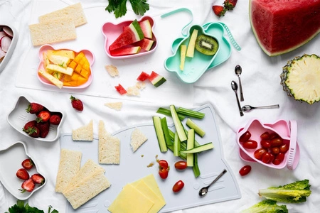 Silikonowa podkładka Kotek We Might Be Tiny - Charcoal