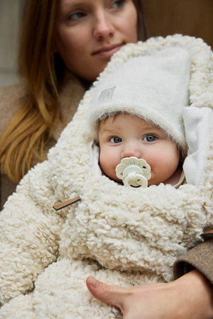 Elodie Details - Smoczek Binky Bloom Newborn - Vanilla White