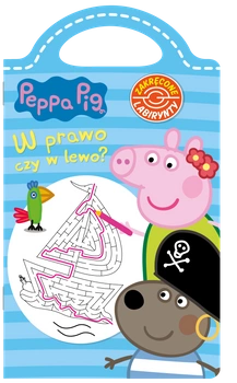 W prawo, czy w lewo. Zakręcone labirynty. Świnka Peppa