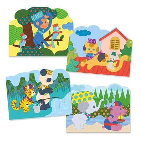 Wodne kolorowanki "Ukryte w lesie" DJ09064