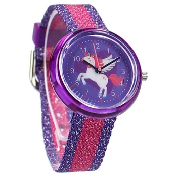 Zegarek dla dzieci PRET Kids Time Unicorn purple