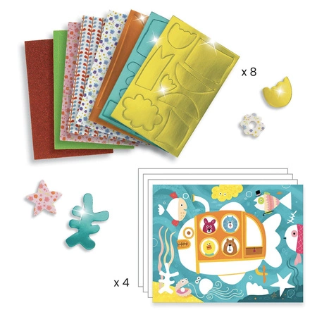 Zestaw artystyczny PIANKOWA ZABAWA DJ09869