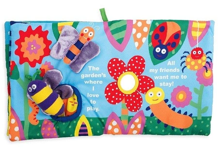 Książeczka interaktywna, wiele struktur, Egzotyczny świat, 202970-Manhattan Toy, zabawki dla niemowląt