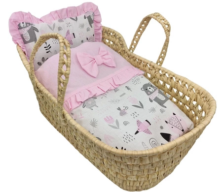 Kosz Mojżesza nosidełko duże dla lalek