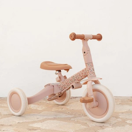 Little Dutch Rowerek trójkołowy 4w1 z rączką Fairy Floral