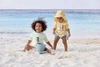 Lassig Koszulka z filtrem UV60 z krótkim rękawem Splash & Fun Deski surfingowe vanilla, rozm. 86