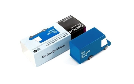 Candylab Samochód Drewniany NY Times Van