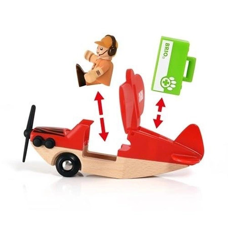 BRIO World Samolot Safari