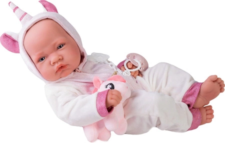 Lalka jednorożec z maskotką Antonio Juan 50268