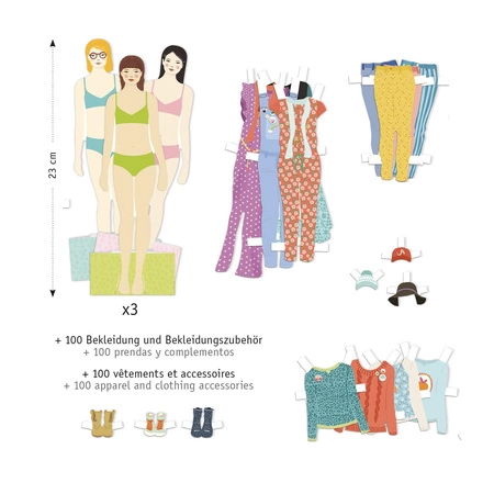 Zestaw artystyczny PRZEBIERALNIA DJ09825