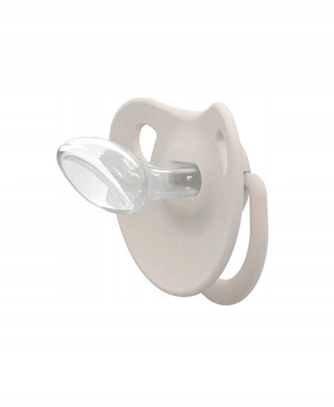 Smoczek Fizjologiczny szara korona 18+ Suavinex