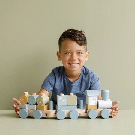 Little Dutch Pociąg Błękit LD7036