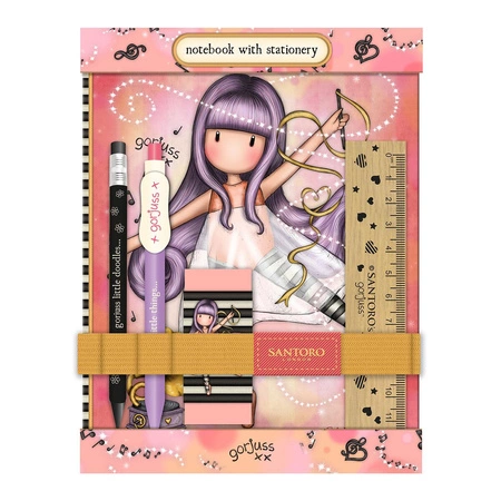 Notes z Przyborami Szkolnymi - Gorjuss - Melodies - Little Dancer