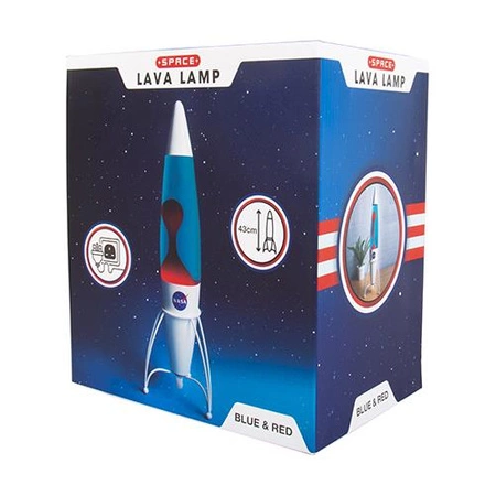 NASA Inspired Lava Lamp (high: 43 cm) / lampa lawowa NASA (wysokość: 43 cm)
