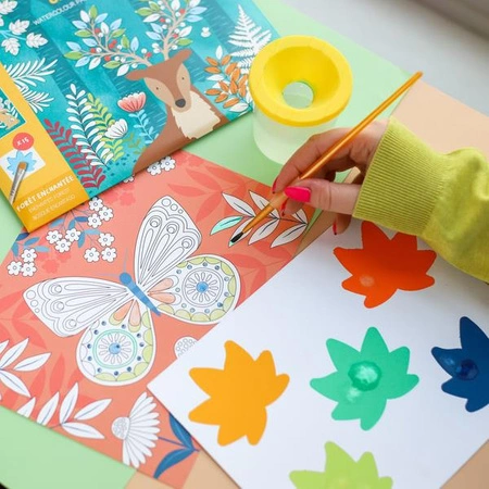 Auzou Malowanka akwarelowa Zaczarowany las 99151