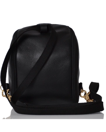 Plecaczek/Saszetka Mini Adult Freedom Pod, skórzany czarny, PacaPod