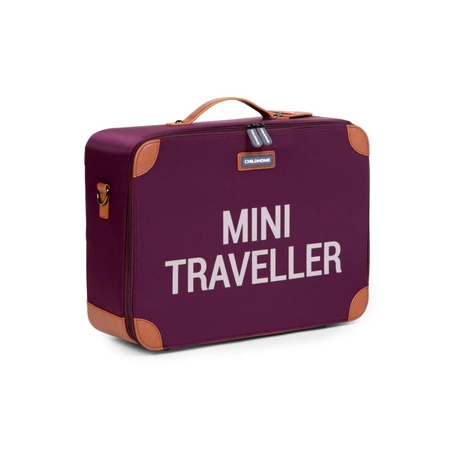Childhome Walizka dziecięca Mini traveller Aubergine