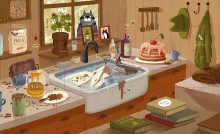 Rok w lesie. Robaczki. Książka z okienkami