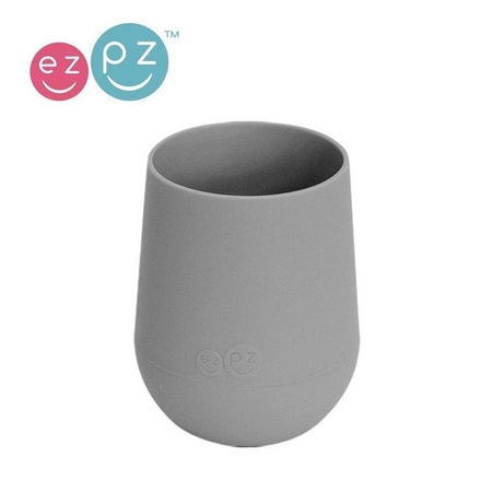 EZPZ Silikonowy kubeczek Mini Cup 120 ml szary