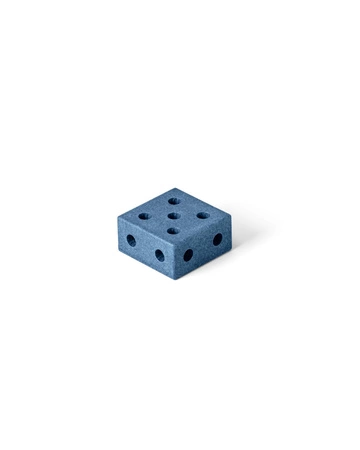 MODU - block square - sensoryczny blok piankowy, niebieski
