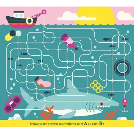 Auzou 20 gier i łamigłówek Podwodny świat 80209