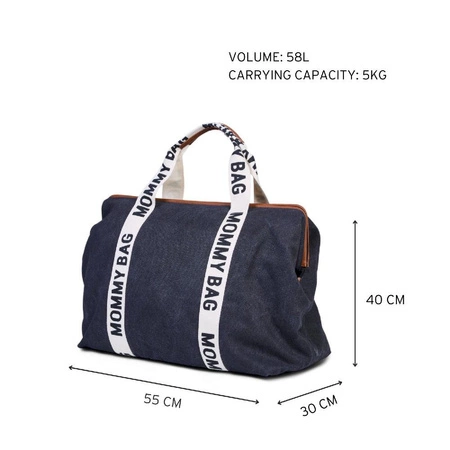 Childhome Torba Mommy Bag Signature Czarna