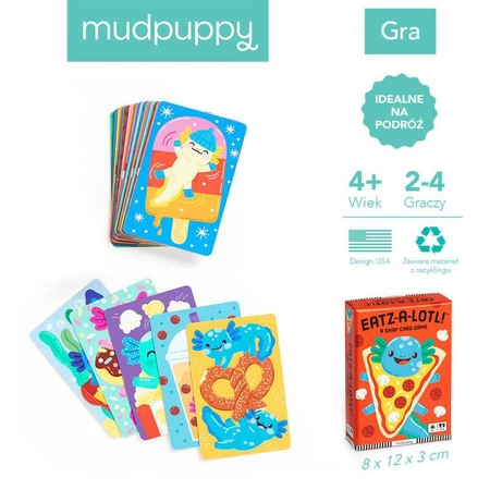 Mudpuppy Gra karciana Eatz-a-lotl! 4+