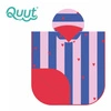 QUUT Dwustronne poncho kąpielowe dla dzieci Cherry Red