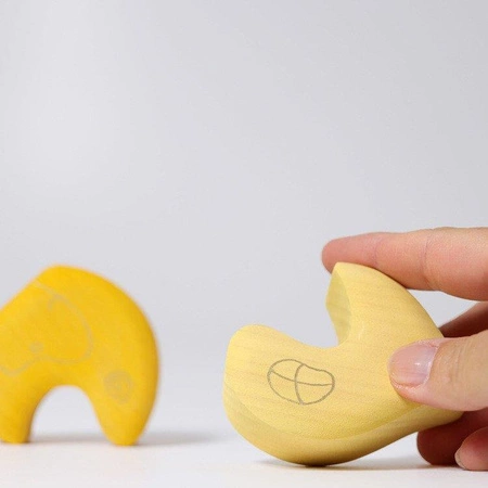 Kształt Cebulowy Dom, żółty, 1+, Grimm's