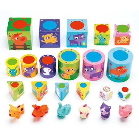 Gra Ludanimo zestaw 3 gier dla dzieci DJ08420