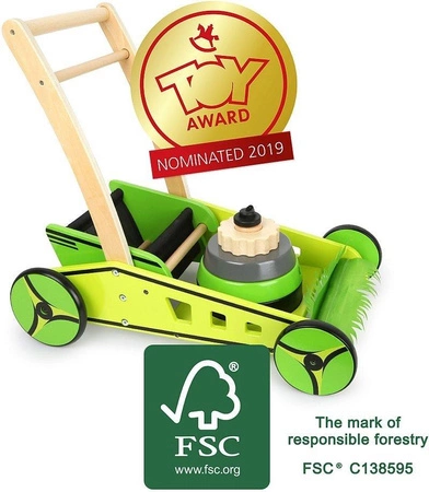 Kosiarka dla dzieci Równy trawnik 11292- small foot, zabawka na roczek