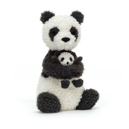 JellyCat Huddles Panda z dzieckiem 24cm