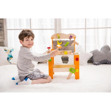 CLASSIC WORLD Drewniany Warsztat z Narzędziami 37 el.