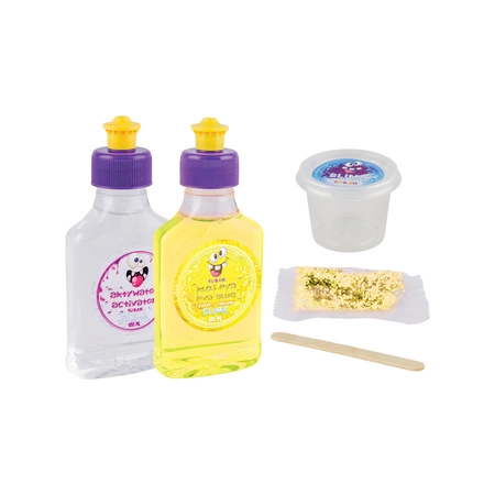 ZESTAW DIY SUPER SLIME – GOLD SHINE Tuban