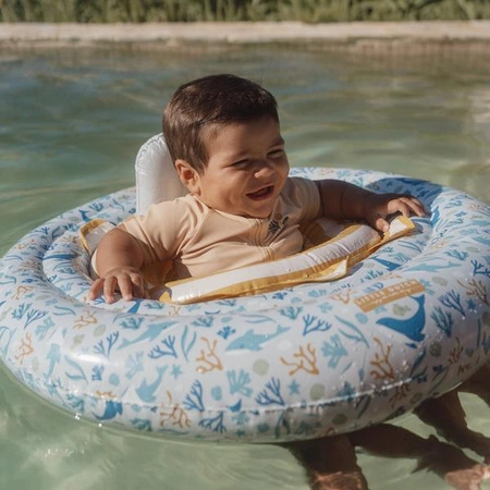 Little Dutch Kółko treningowe dla dzieci Blue Ocean Dreams