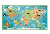 Scratch, Puzzle Mapa Świata i Zwierzęta