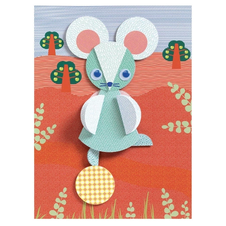 Zestaw KOLAŻE DLA NAJMŁODSZYCH " KÓŁKA" DJ09056