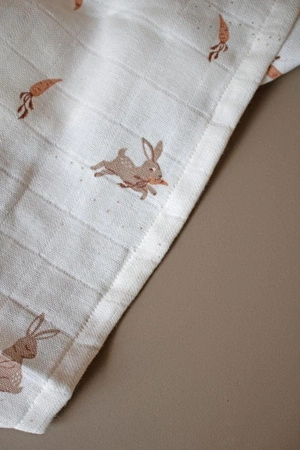 Filibabba Pieluszka muślinowa 65 x 65 cm Carror Thief