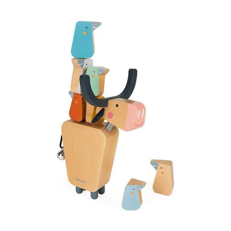 Gra balansowa drewniana Bawół, Janod