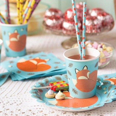 Słomki papierowe 25 szt., Rusty i Przyjaciele, Rex London