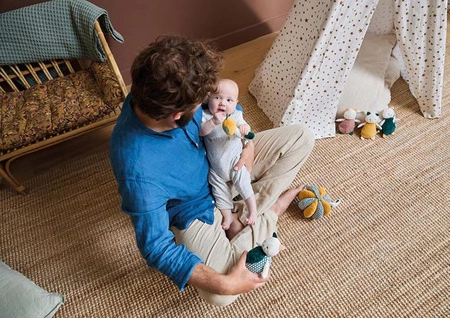 Kaloo Miękka grzechotka Koteczek Stimuli