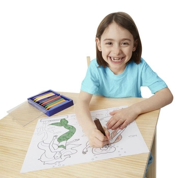 Kolorowanka Jumbo Konie, Kwiaty, Serduszka 14225-Melissa & Doug, kolorowanki