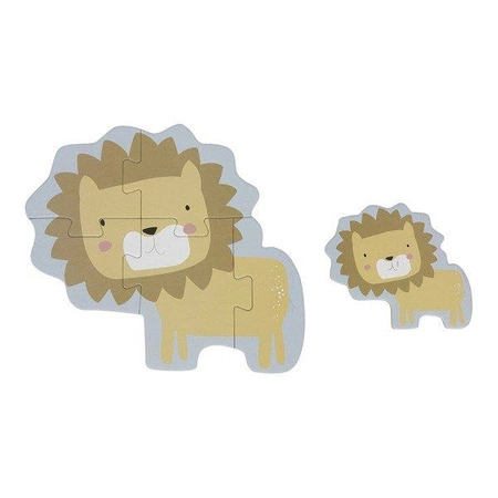 Little Dutch Puzzle Zoo 6 elementów FSC LD4899